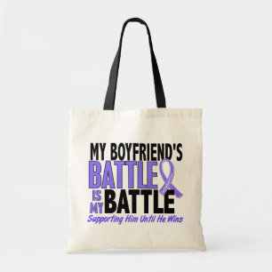 My Battle Too Boyfriend Oesophageal Cancer Tote Bag