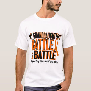 My Battle Too Granddaughter Leukaemia T-Shirt