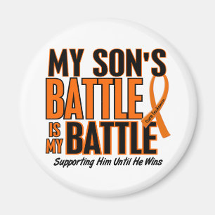 My Battle Too Son Leukaemia Magnet