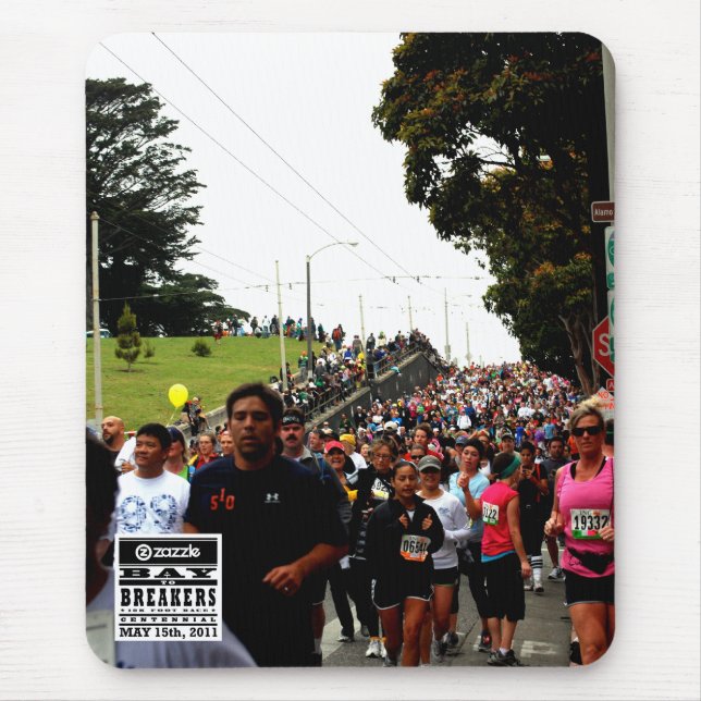 My Bay to Breakers Photo Mousepad (Front)