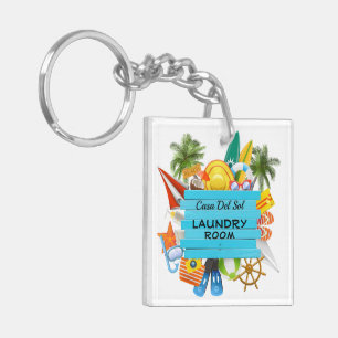 My Beach House Keychains - See Both Sides