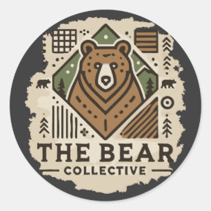 My Bear Collective Classic Round Sticker