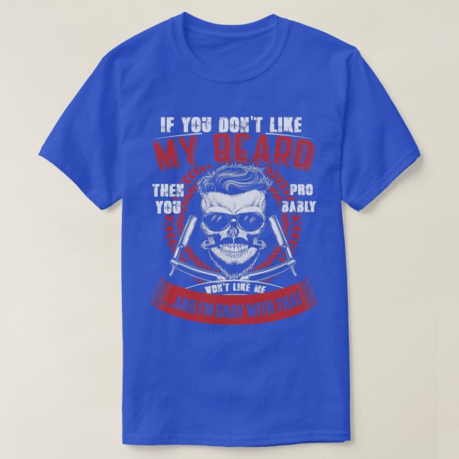 MY BEARD 4 T-Shirt (Design Front)