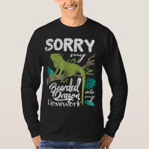 My Bearded Dragon Ate My Homework School T-Shirt