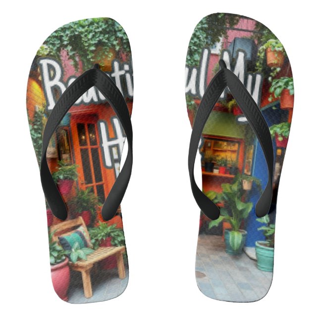 My Beautiful Home  Jandals (Footbed)