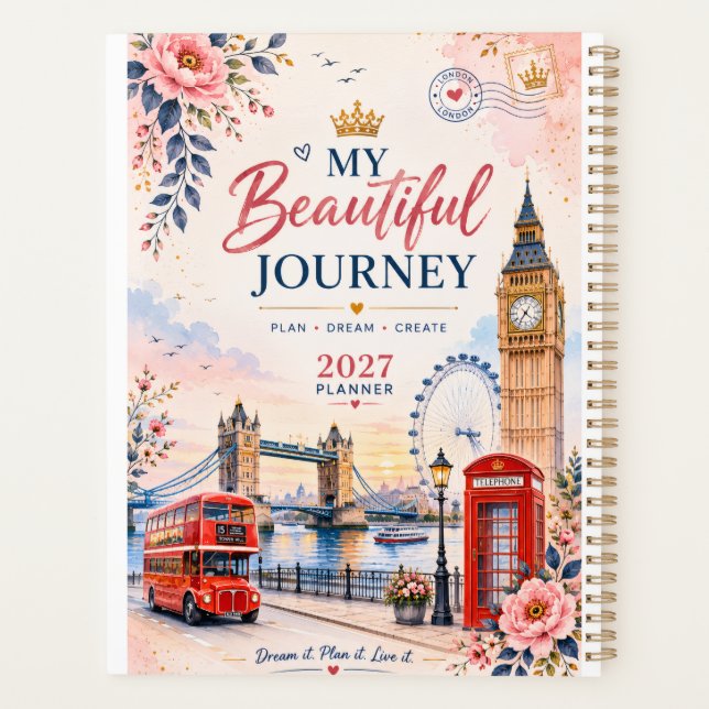 My Beautiful Journey 2027 Planner (Back)