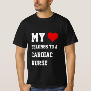 My Belongs To A Cardiac Nurse T-Shirt
