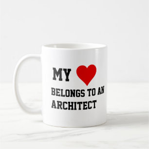My Belongs To An Architect Mug