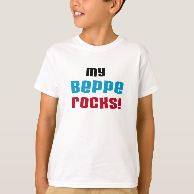 My Beppe Rocks T-shirts and Gifts (Front)