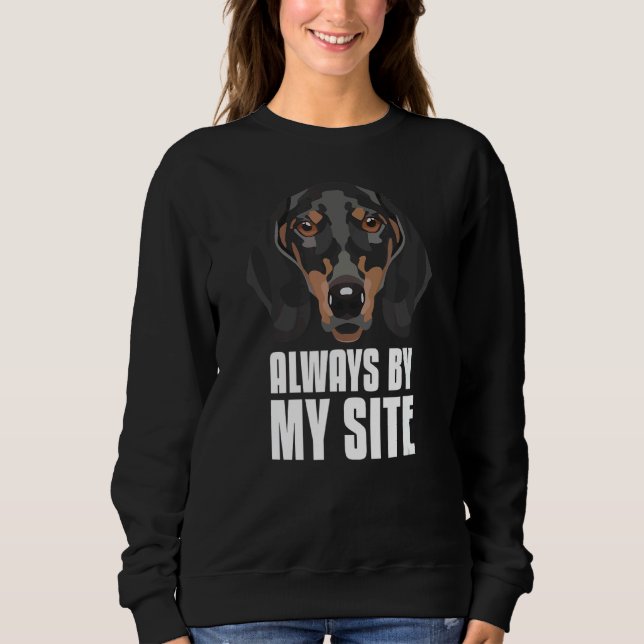My Best Buddy, Dachshund Sweatshirt (Front)