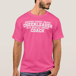 My Best Cheer Coach Inspirational Cheerleading T-Shirt