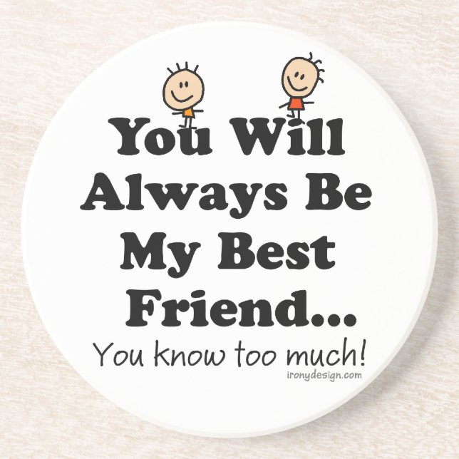 My Best Friend Coasters (Front)