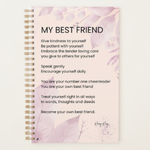 My Best Friend Encouragement Poem Poetry  Planner