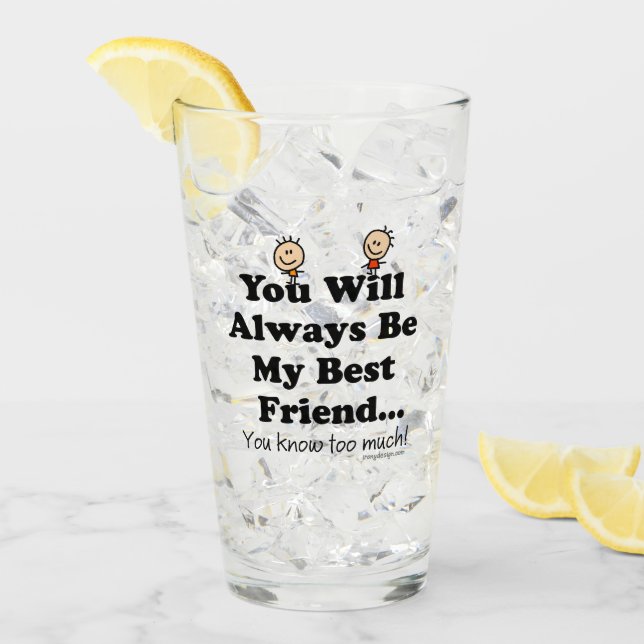 My Best Friend Glass (Front Ice)