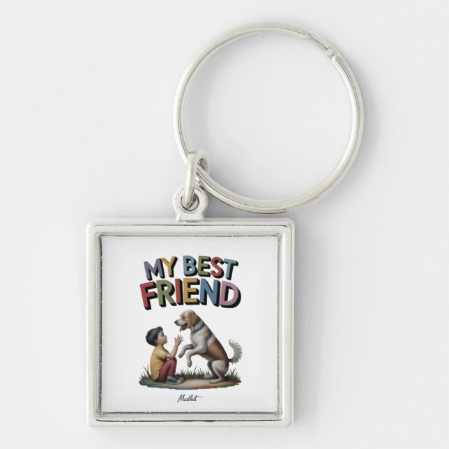 My best friend  key ring (Front)