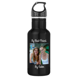 My Best Friend, My Sister, Personalised Photo 532 Ml Water Bottle
