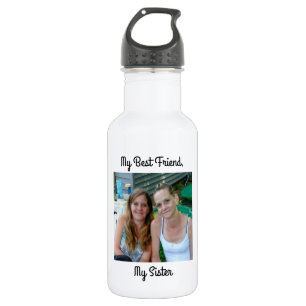 My Best Friend, My Sister, Personalised Photo 532 Ml Water Bottle
