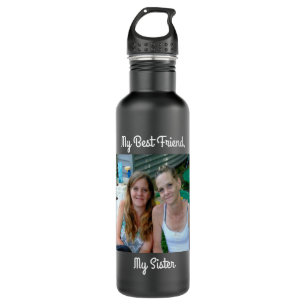 My Best Friend, My Sister, Personalised Photo 710 Ml Water Bottle