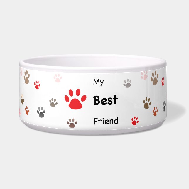 My Best Friend Paw Prints (Right)