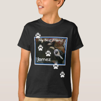 My Best Friend | Personalised Dog Name and Picture T-Shirt