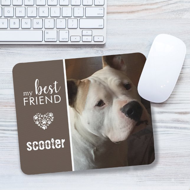 My Best Friend Pet Photo Personalized Mouse Pad (My Best Friend Pet Photo Personalized Mouse Pad)