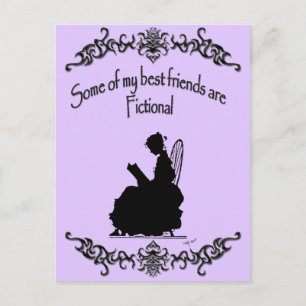 My Best Friends Are Fictional Postcard