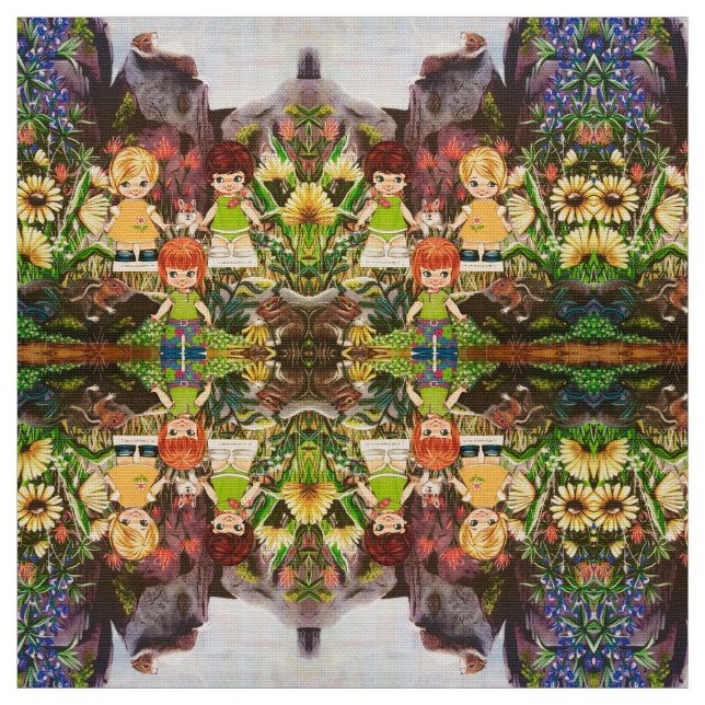 My Best Friends Visit "Ms. Elizabeth" Fabric (Swatch)