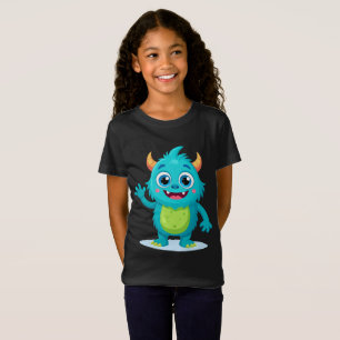 My Best Little Monster Friend Girls' T-Shirt - Cut