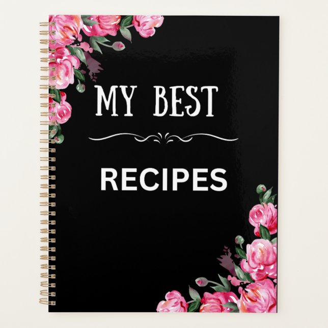 My Best Recipes Planner (Front)