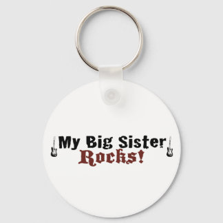 My Big Sister Rocks Key Ring