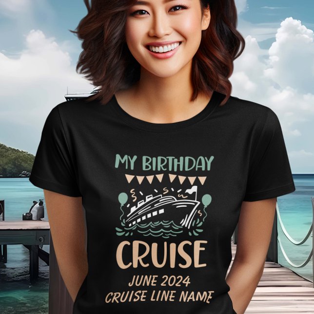 My Birthday Cruise  T-Shirt (Creator Uploaded)