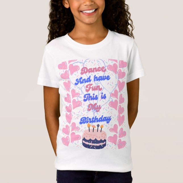 My Birthday T-Shirt (Front)