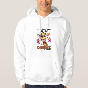 My blood type is coffee Spruch coffee Blood group  Hoodie
