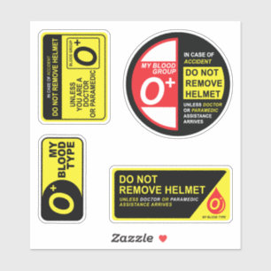 My Blood Type O Plus Stickers Pack