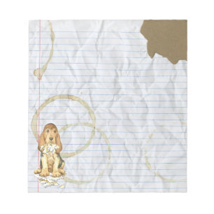 My Bloodhound Ate My Lesson Plan Notepad