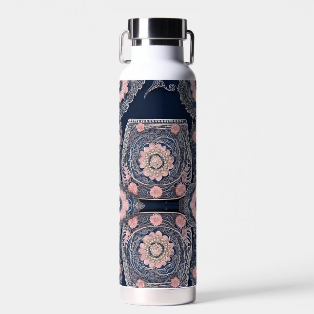 My Blue Purse AI art  Water Bottle (Front)