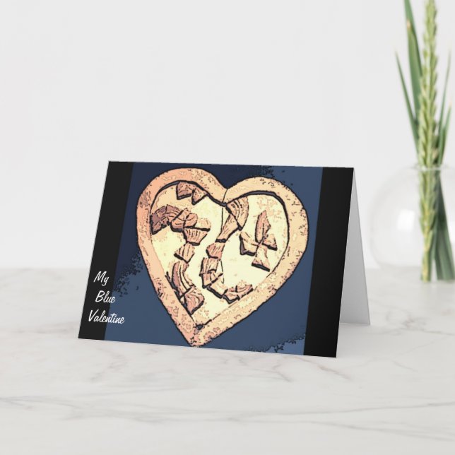 My Blue Valentine Holiday Card (Front)