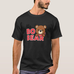 My Bo Bear Cute Bear Woodland Kids Funny Animal T-Shirt