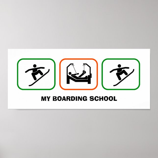 MY BOARDING SCHOOL POSTER (Front)