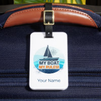 My Boat My Rules For Captain or Skipper Vintage