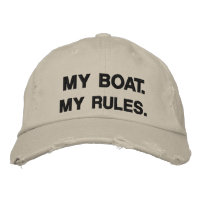 My Boat. My Rules - funny boating