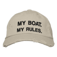 My Boat. My Rules - funny boating