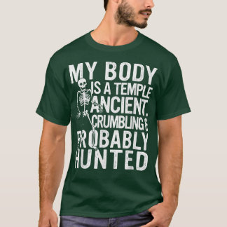 My Body Is A Temple Ancient, Crumbling & Probably  T-Shirt