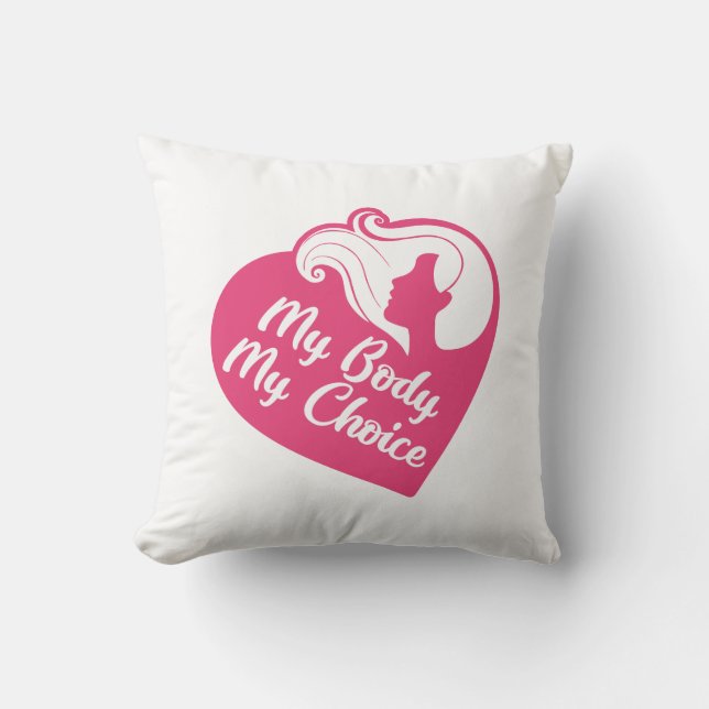 My Body My Choice Cushion (Front)