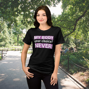 My Body My Choice Not Yours Pro Choice Tri-Blend Shirt