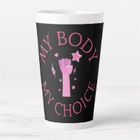 My Body My Choice Pink Fist Feminist 