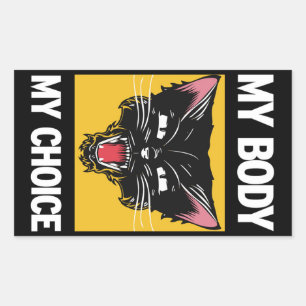 My Body My Choice Sticker