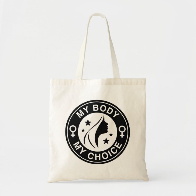 My Body My Choice Tote Bag (Front)