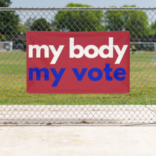 My Body My Vote Roevember Banner