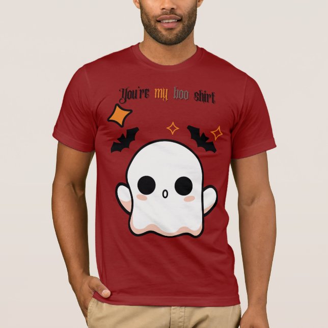 "My Boo" Gothic Halloween Ghost T-Shirt – Spooky C (Front)